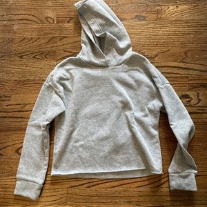Cropped Grey Sweatshirt